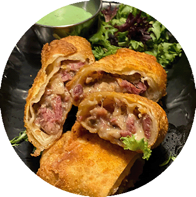 reuben eggrolls