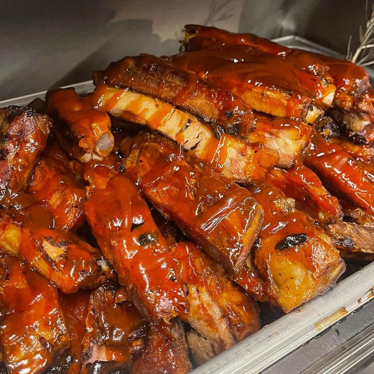 Ribs in Tray